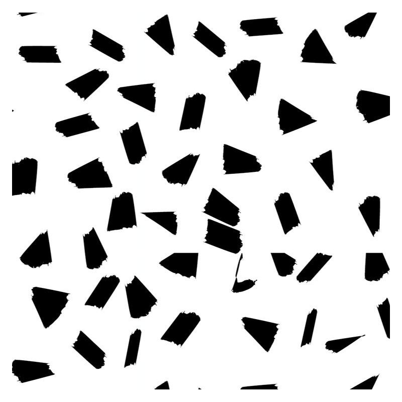 Rouleau de papier peint abstrait à peler et coller Flake L 27 pi x l 25 po