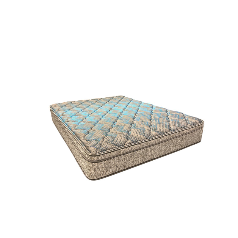 Restonic Comfort Care 10" Hybrid, Euro Top, Individual Pocketed Coil Mattress, Plush Comfort, Queen