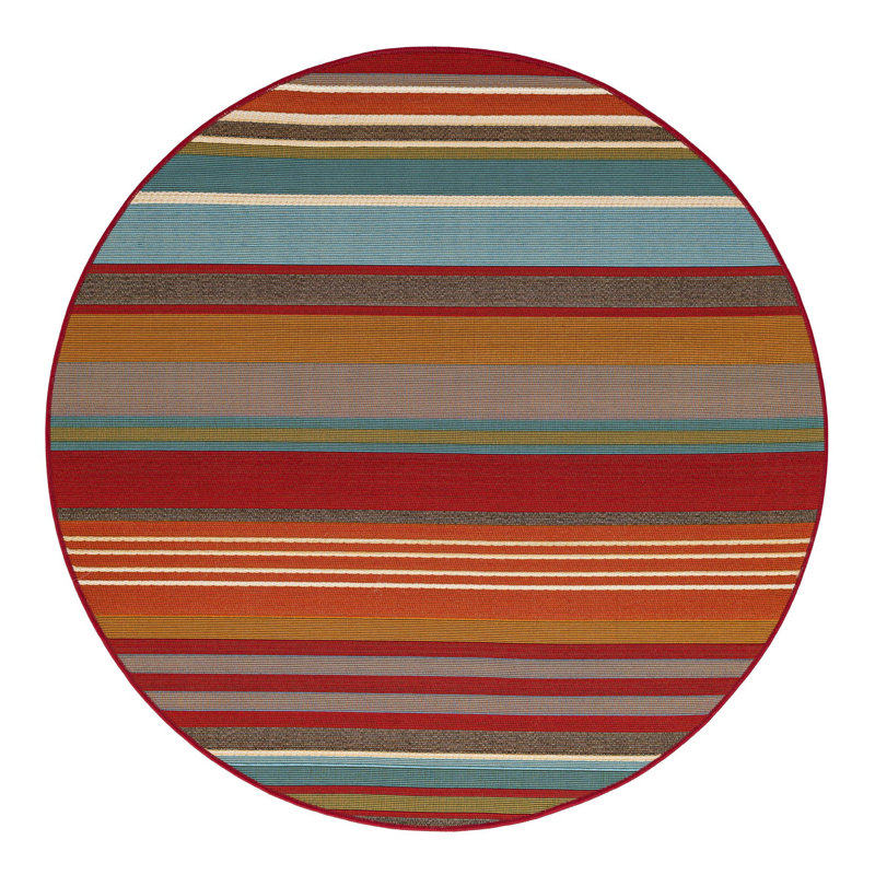 Kinetic Hower Indoor/Outdoor Area Rug, Runner 2'7" x 10'