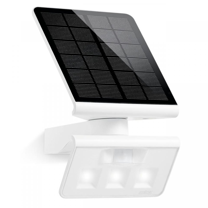 LED Solar Flood Light XSolar L-S ONE White Security Light with Motion Sensor