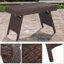 Table basse pliante en rotin Hielm