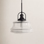 Truro 1-Light Adjustable Height Schoolhouse Pendant 