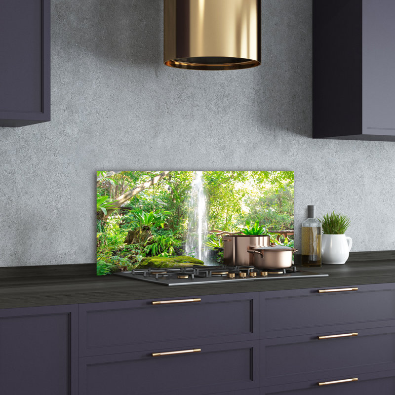 Gambrinus 50cm W x 100cm L Glass Peel and Stick Panel