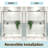 56 - 60" W x 72" H Single Sliding Semi-Frameless Shower Door with 1/4" (6mm) Clear Tempered Glass-108368233