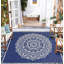 Tapis d'extérieur imperméable et réversible pour l'extérieur