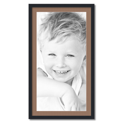 Wood Picture Frame with Mat