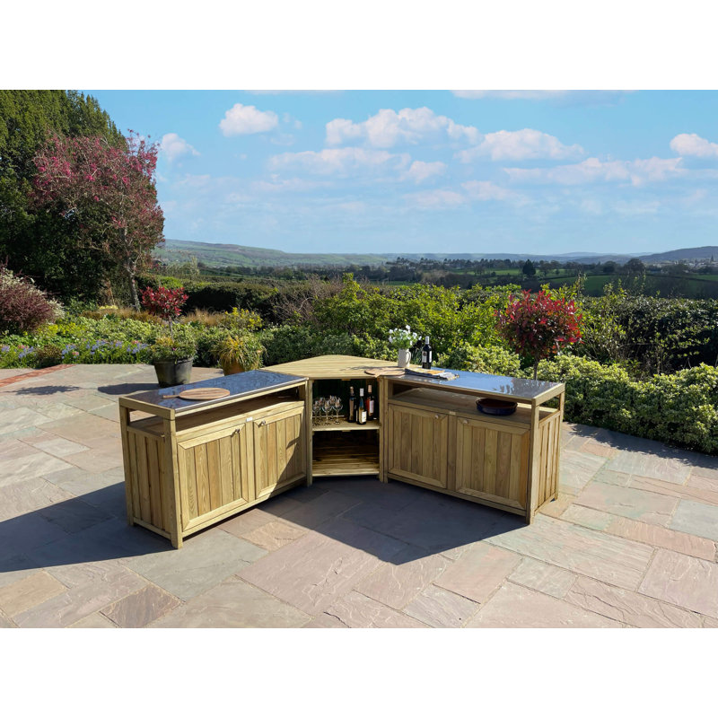 Frystown Union Rustic with Solid Wood Outer Material