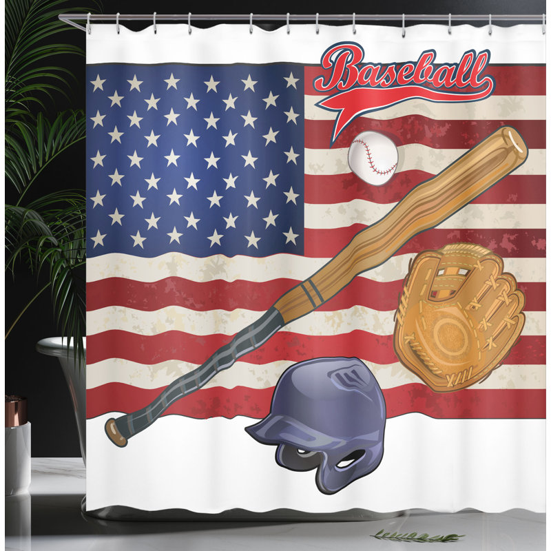 Shower Curtain with Hooks Included, 105"H x 69"W