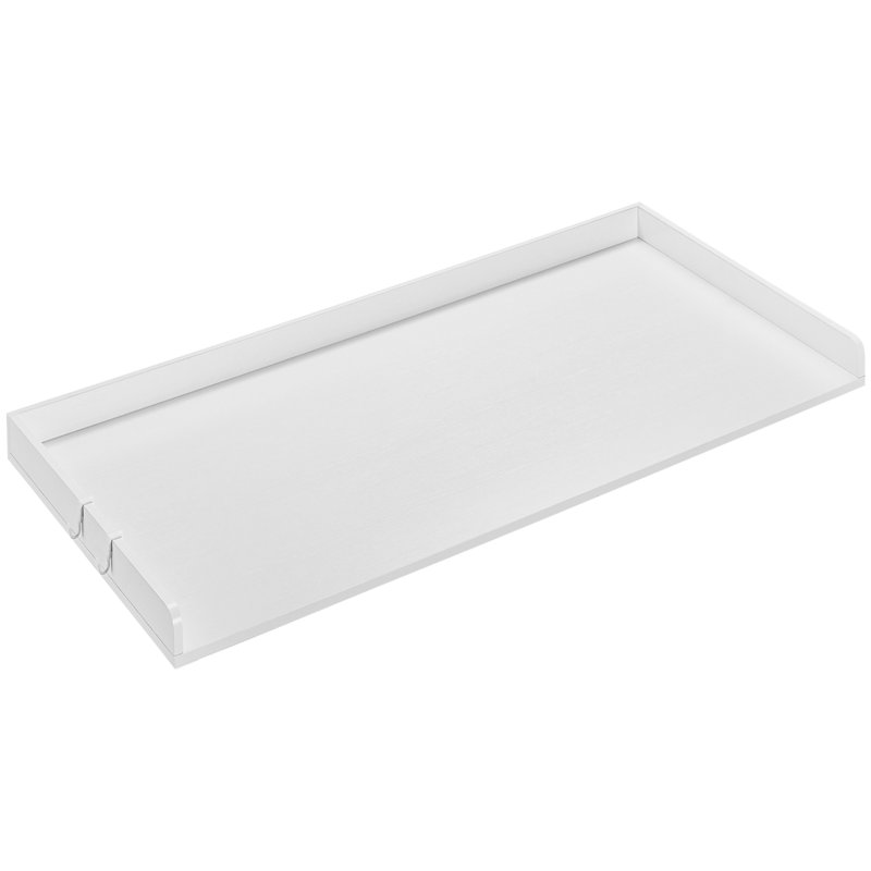 Washer Dryer Countertop, Laundry Wood Shelf Topper with Edge, 54" Width x 27" Depth