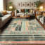Machine Printed 152cm X 76cm Area Rug