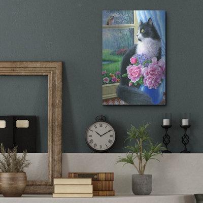 " Rainy Day Visitor " by Bridget Voth