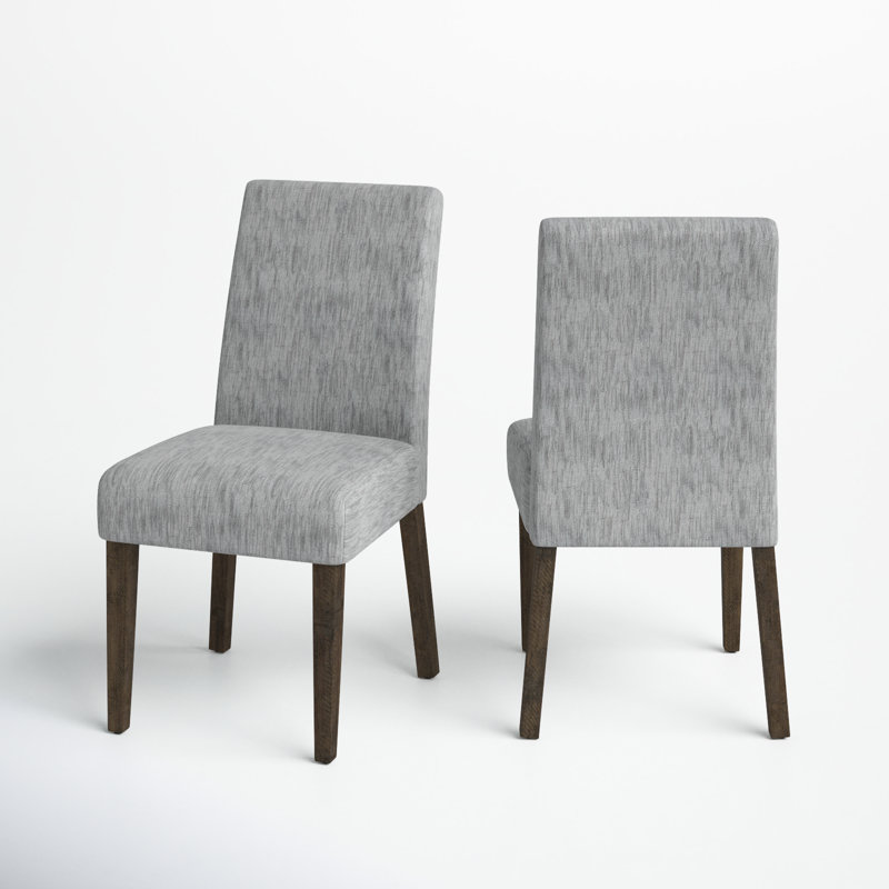 Chaise d'appoint rembourrée en lin Swanscombe