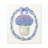 Lavender Wreath Dishcloth