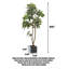 Arbre d'argent artificiel en PU de style nordique pour la décoration de salon intérieur-1051677832
