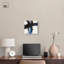 Décoration murale moderne "Blue Streak I" par Art Remedy-115108309-115108304