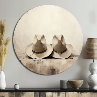 Mariegret - People Round Metal Art Prints