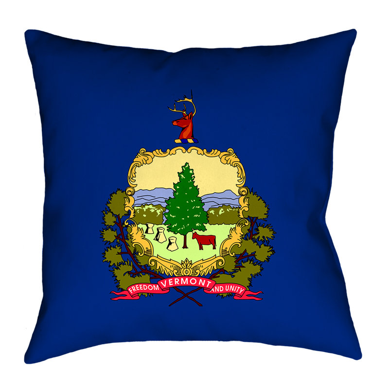 Katelyn Smith Leather/Suede Throw Pillow, 18" x 18", Spun Polyester/Double Sided, Throw Pillow