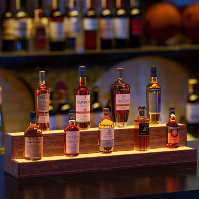 Tabletop Wine Bottle Rack Tan