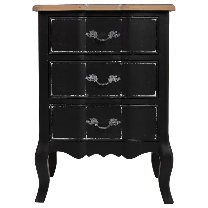 Simonton 50cm W Manufactured Wood Bedside Table