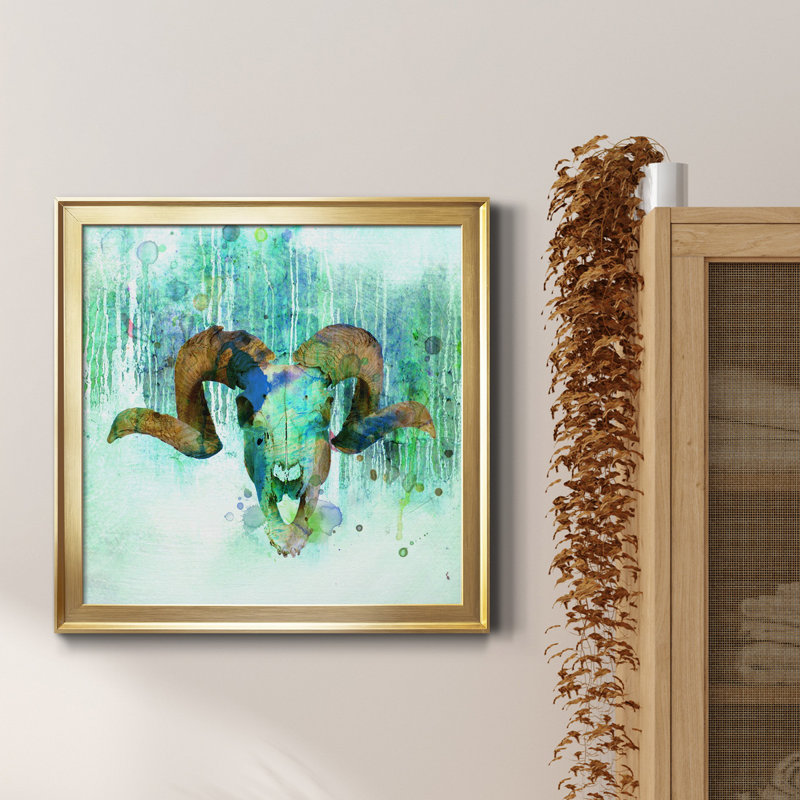 «Beyond the Forest II», reproduction d'art sur toile encadrée, H 26,5 po x l 26,5 po x P 1,5 po, Cadre doré