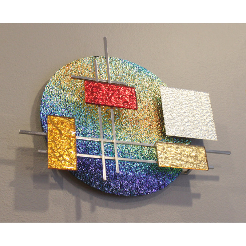 Dichro Handmade Glass Wall Decor