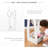 Alaudin Freestanding Mirror with Shelves