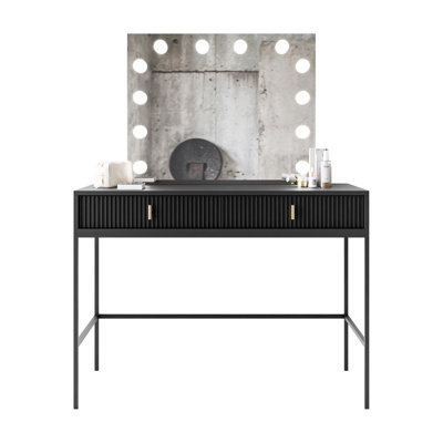 Deonni Dressing Table with Mirror