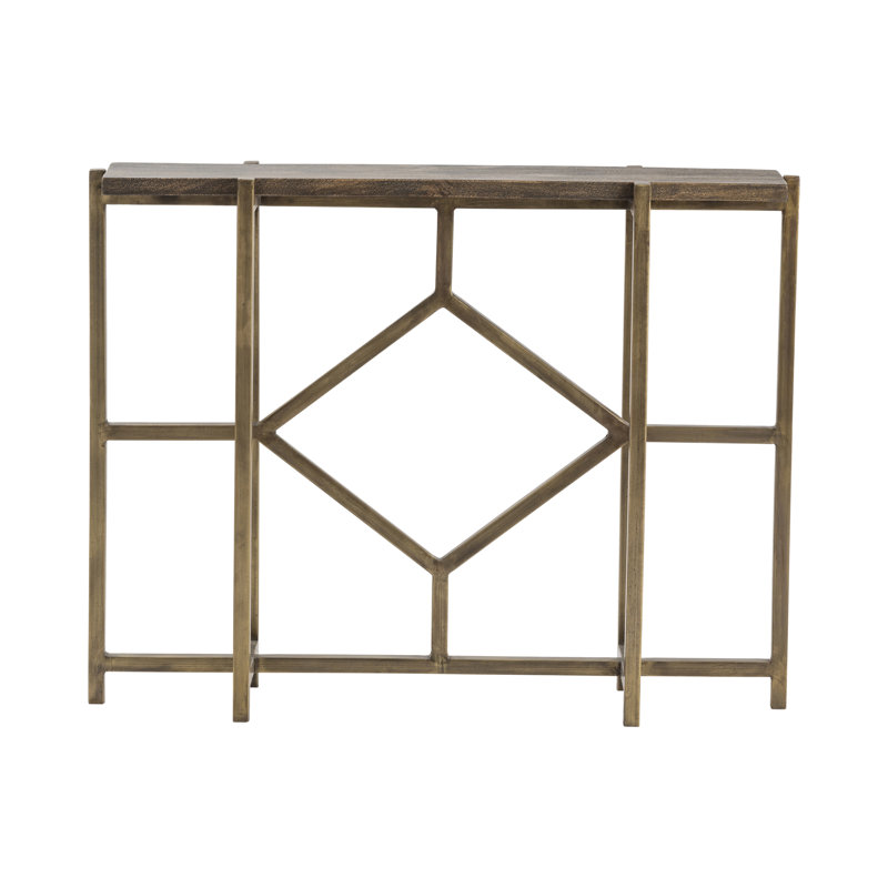 Knopf 42'' Solid Wood Top Console Table