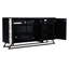 Commerce And Market Solid Wood Accent Cabinet