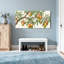 Plantes et fleurs - branche de manguier avec fruits et feuilles-1324646327