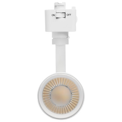 10 Watt LED Track Head 36 Degree Beam Spread J-Style Track 5 CCT Selectable