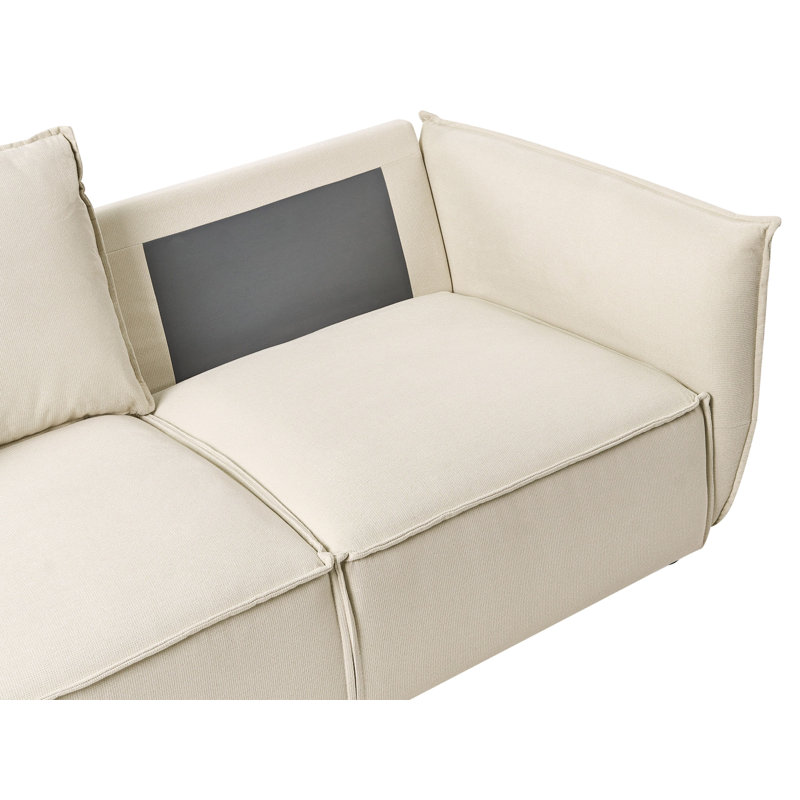Stilla 3 Seater Sofa, Light Beige