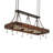 60" Long Steamboat 3 Light Pot Rack