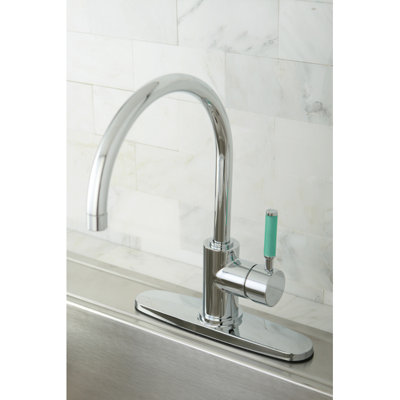 Green Eden Single Handle Kitchen Faucet