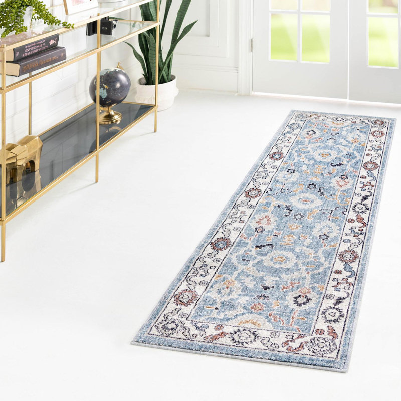 Erica Floral Indoor Rug, Runner 2' x 6'