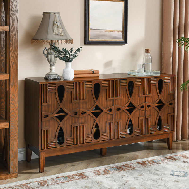 Buffet 60,5 po Mid Century Modern
