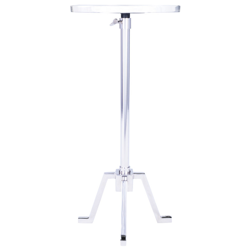 Sash Metal & Marble Side Table