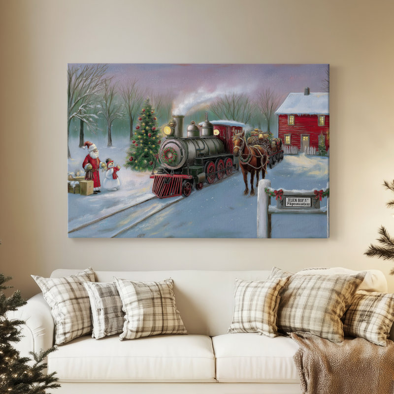 Pale Winter Blessing-Premium Gallery Wrapped Canvas, 18" H x 12" W