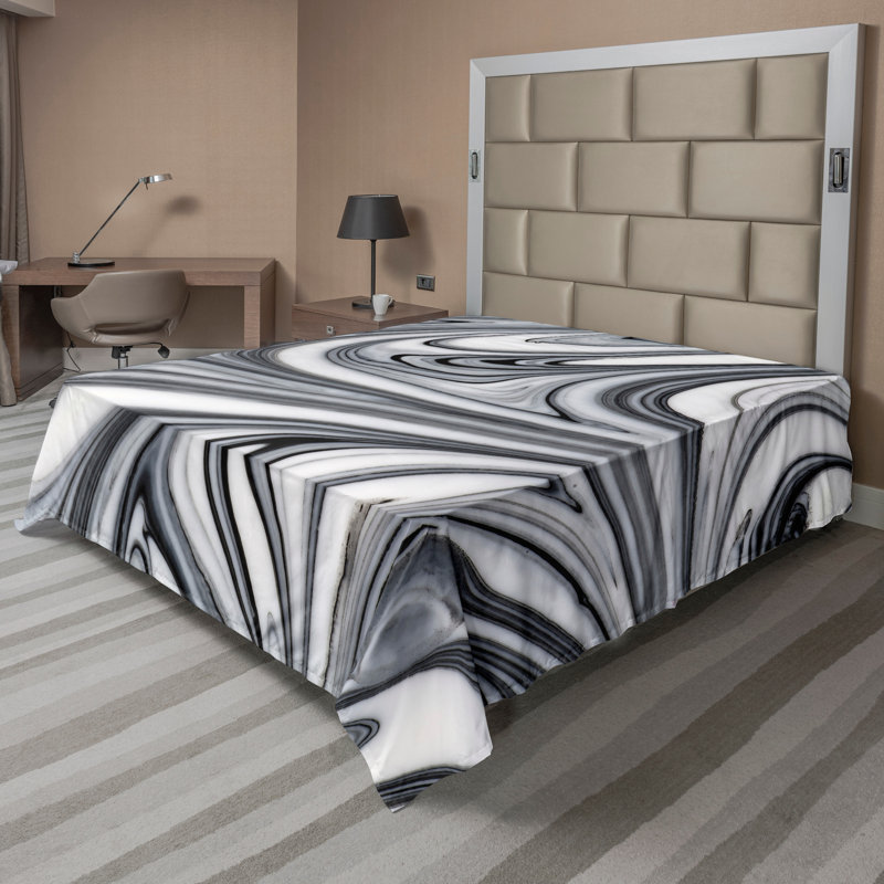 Drap Ambesonne, Drap plat pour très grand lit californien