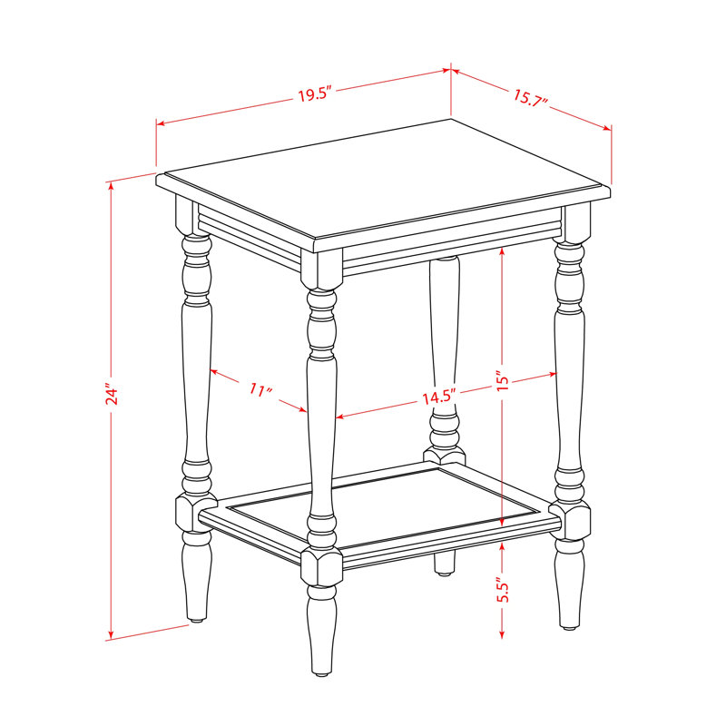 Ensemble de chambre à coucher 2 pièces pour grand lit - 1 lit plateforme avec tête de lit capitonnée en tissu et tissu de lin brun grand et 1 table de chevet en bois - Table de chevet au fini noyer antique