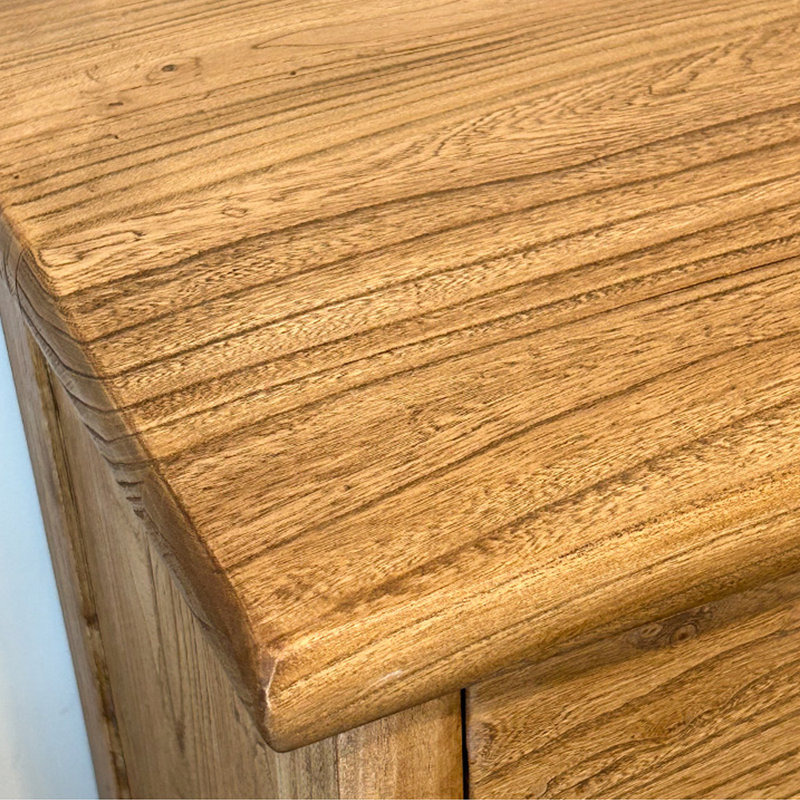 Armoire console en bois d'orme massif