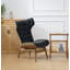 Lexey Upholstered Tufted Wingback Chair-1751323361