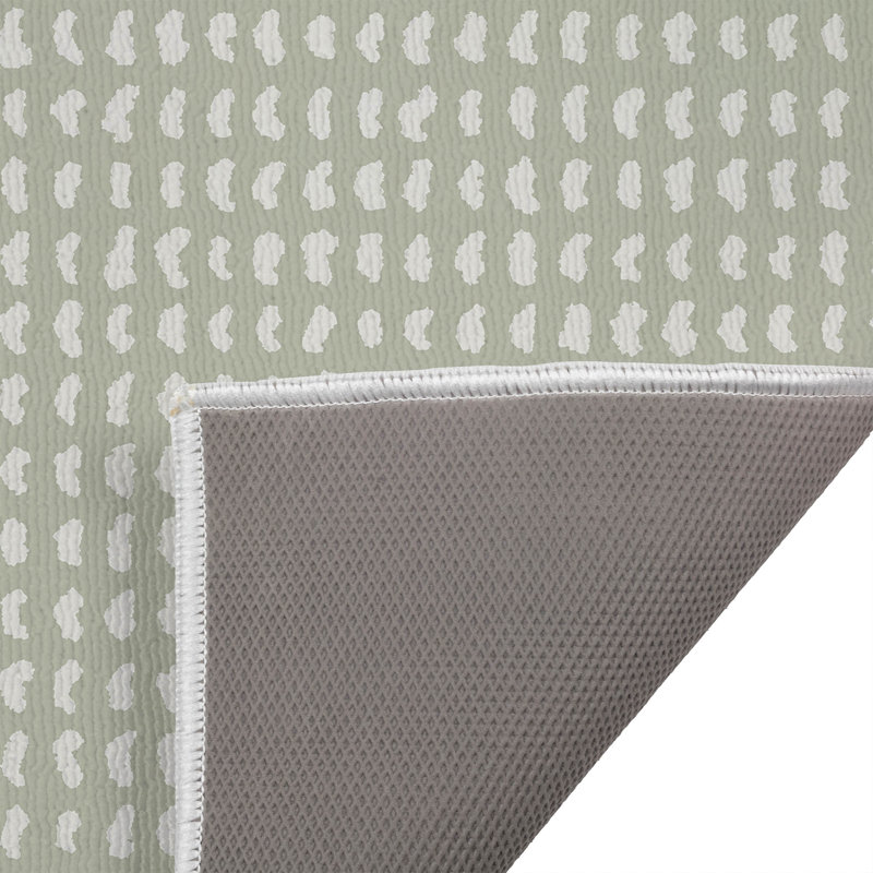 Gio Outdoor Doormat, 21" W x 34" L, Light Green