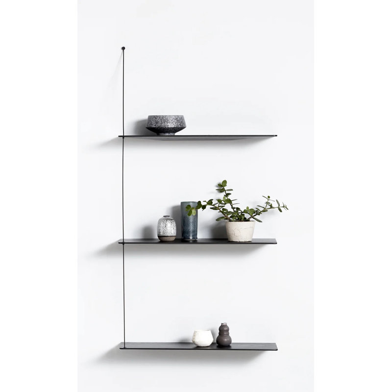 Stedge Shelf (60 Cm), White Oak, 47.2" H x 23.6" W x 8.7" D