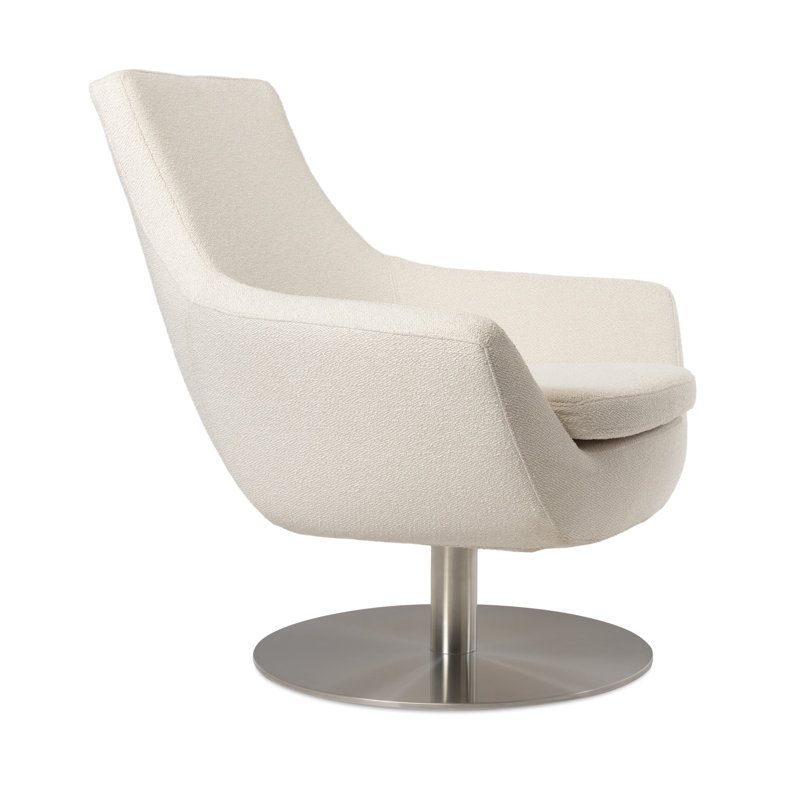 Méridienne pivotante l 31 "Rebecca, Blanc cassé