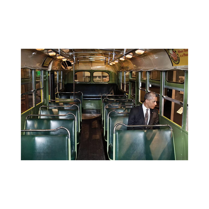 Barack Obama (1961- ) by Pete Souza - Wrapped Canvas Print, 101.6 cm H x 66.04 cm W x 1.91 cm D