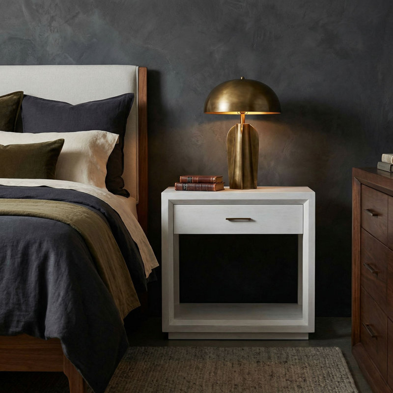Antony Solid Wood End Table