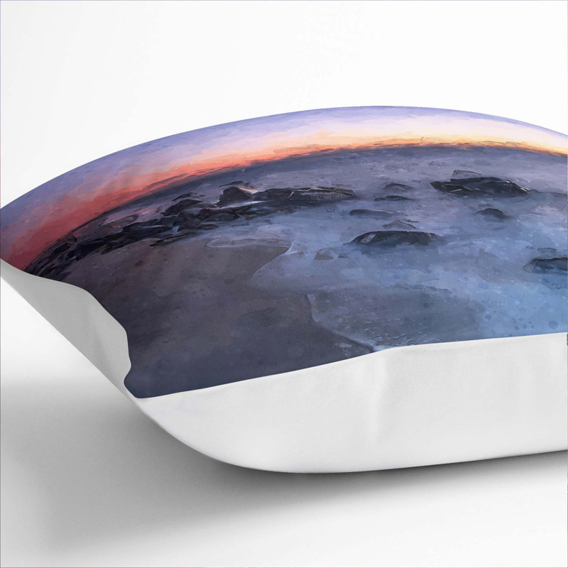 Square Cushion, 40cm H x 40c m W x 15cm D, White