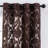 Branca Polyester Damask Semi Sheer Grommet Curtain Panel Set-1209475012-1209475019