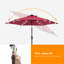 Parasol de marché lumineux 90 po Davinna-866289793